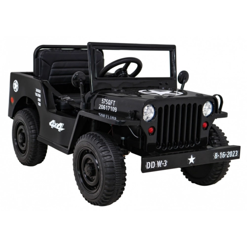 Jeep Wojskowy Retro Pojazd na akumulator JH-103